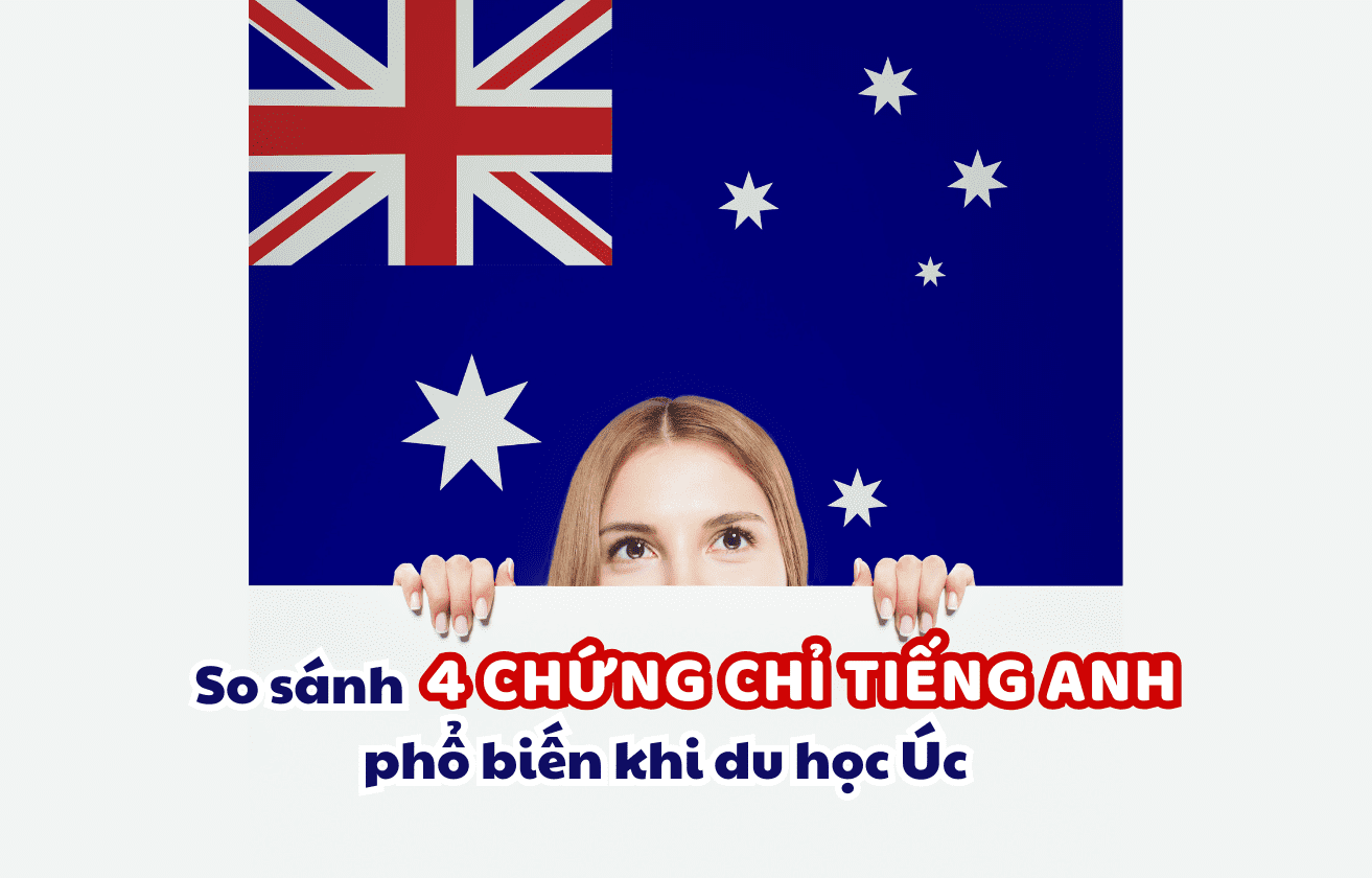  So sánh 4 chứng chỉ tiếng Anh phổ biến khi du học Úc